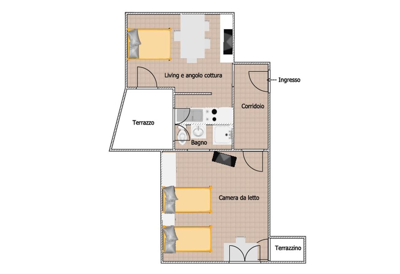 Residence Colibri Family & Bike โลอาโน ห้อง รูปภาพ